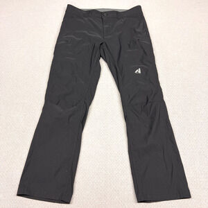 Eddie Bauer Pants Mens 34x30 Black First Ascent Performance Hiking Outdoor